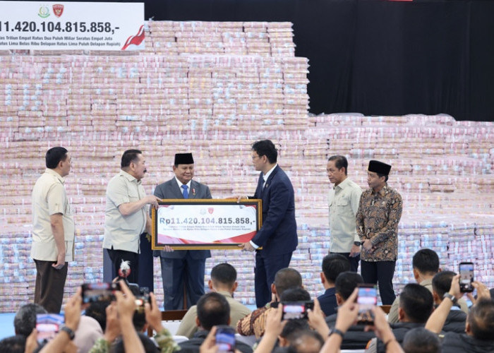 Negara Amankan Rp 11,42 Triliun dari Tambang Ilegal, Presiden Prabowo Sebut Tak Mudah