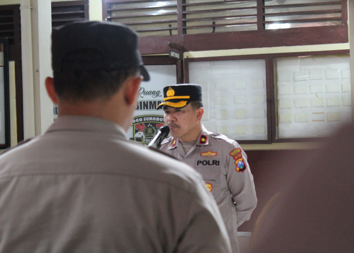 Tingkatkan Kedisiplinan dan Layanan Publik, Kapolsek Tandes Pimpin Jam Pimpinan