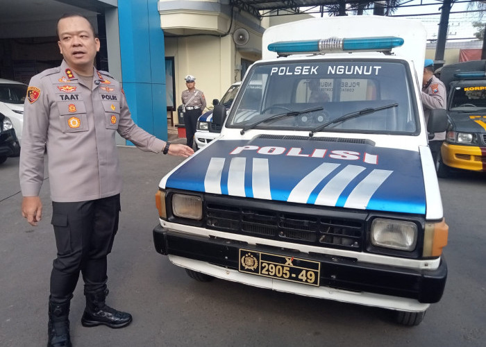 Polres Tulungagung Gagas Lomba Kendaraan Dinas Jadul Antar Instansi