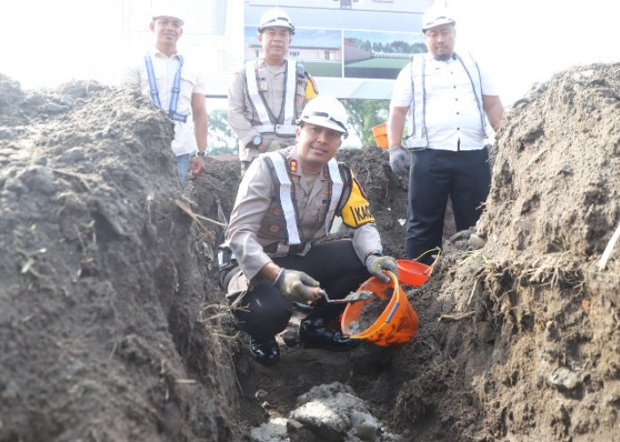 Polres Kediri Bangun Lapangan Tembak Tathya Dharaka Untuk Latihan Personel