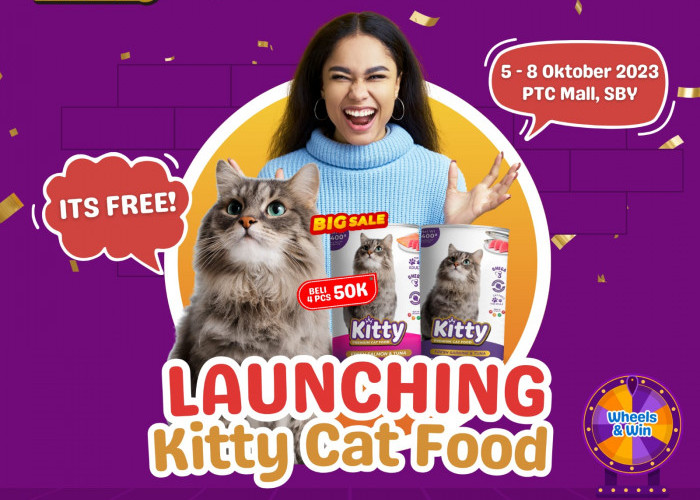 Kitty Cat Food, Wet Food Pilihan Asli Dalam Negeri