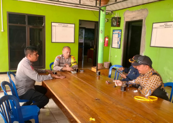 Polsek Doko Patroli Dialogis Sampaikan Pesan Jaga Situasi dan Keamanan