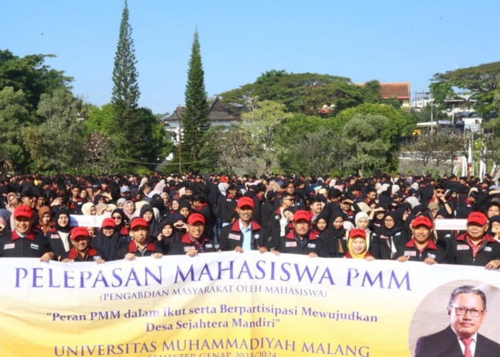 4.000 Mahasiswa UMM Dilepas Turun ke 17 Provinsi