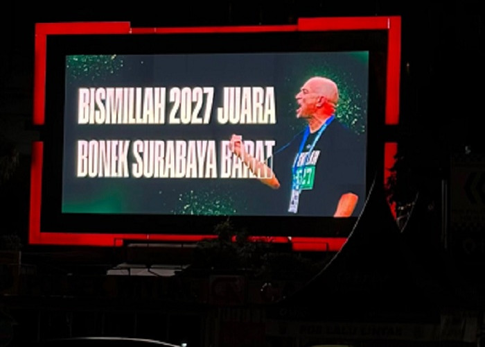 Persebaya Ajak Bonek dan Bonita Rayakan HUT Ke-99 Lewat Videotron