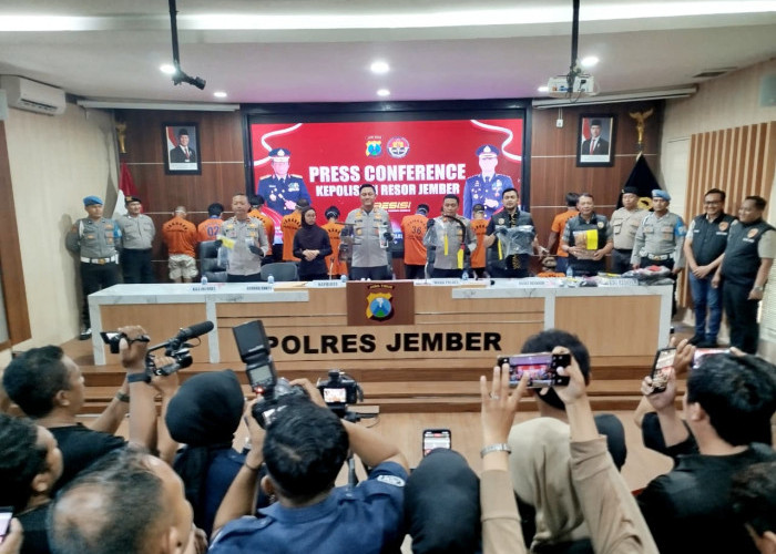 Operasi Sikat Semeru 2025: Polres Jember Ungkap 212 Kasus, Raih Peringkat 3 Polda Jatim