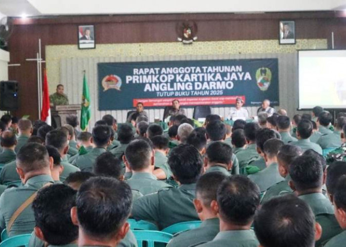 Primkop Kartika Jaya Angling Darmo Kodim 0813/Bojonegoro Gelar RAT Tutup Buku 2025