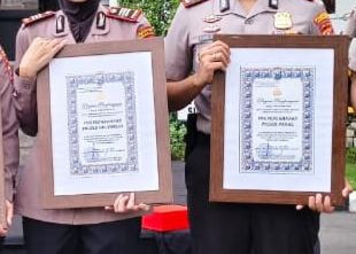Polsek Mulyorejo Raih Penghargaan Pos Pam Terinovatif di Operasi Ketupat Semeru 2026