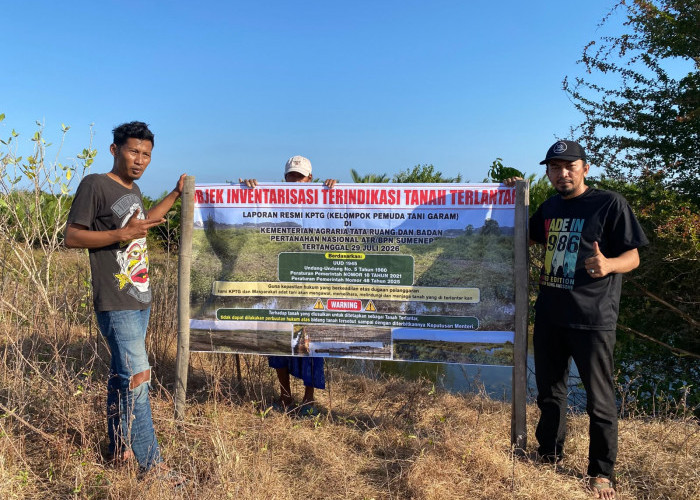 KPTG Pasang Patok dan Segel Lokasi Diduga Tanah Terlantar, Kawal Laporan ke ATR/BPN