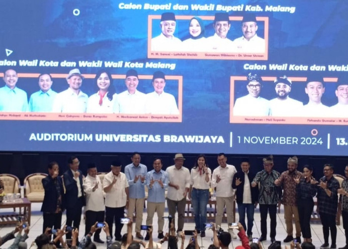 Calon Pemimpin Malang Raya Sepanggung di UB Bahas Pembangunan 