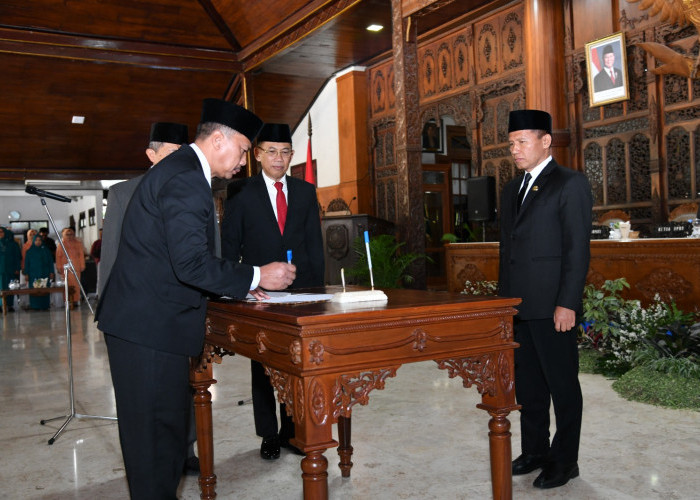Tri Hariadi Resmi Dilantik Jadi Sekda Tulungagung, Siap Perkuat Kolaborasi dan Tata Kelola Pemerintahan