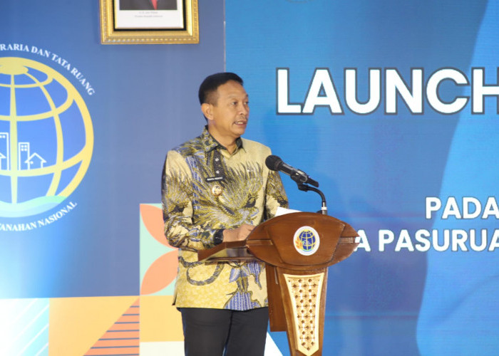 Launching Implementasi Layanan Sertifikat Elektronik, Pj Wali Kota Malang Dukung Transformasi Layanan Digital