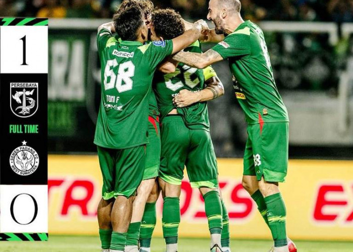 Persebaya Tumbangkan Semen Padang, Gol Bruno Moreira Jadi Penentu