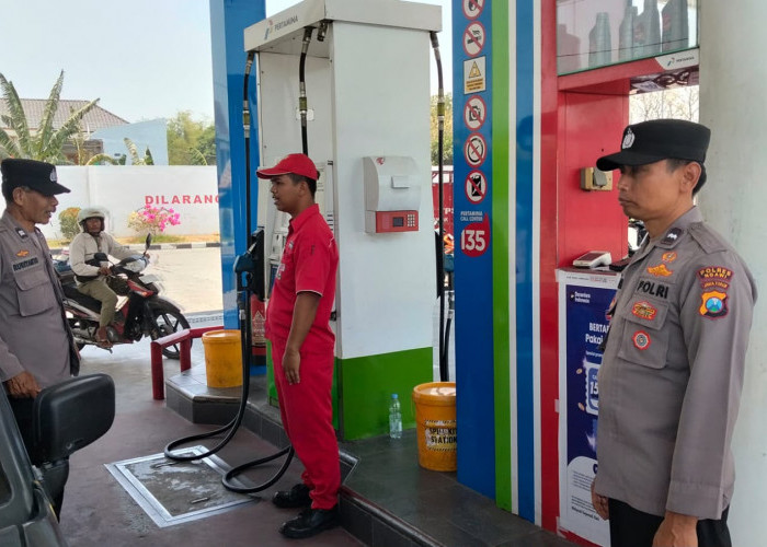 Polres Ngawi Pastikan Stok BBM Aman, Gelar Monitoring SPBU untuk Cegah Antrean