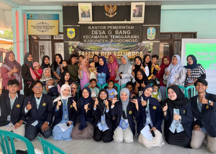 Tanam Harapan di Pekarangan Rumah, Aksi Nyata Mahasiswa Unej Bantu Ibu-Ibu Gebang Bebaskan Anak dari Stunting