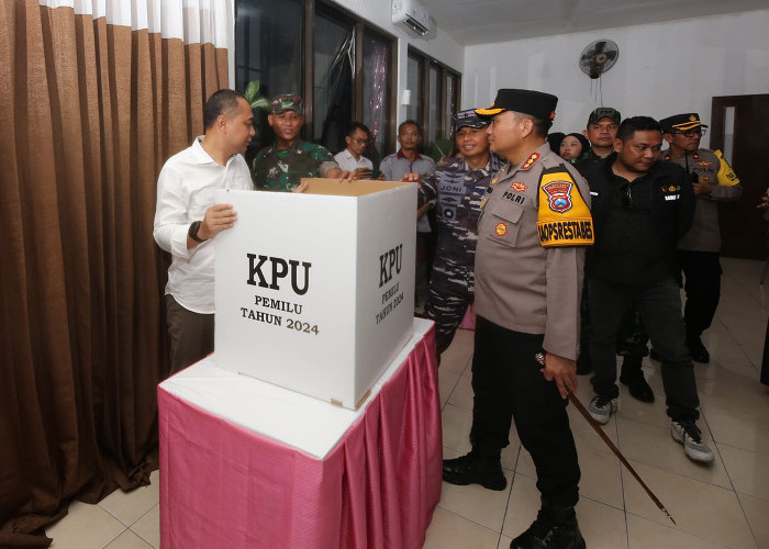 Forkopimda Surabaya Keliling TPS, Target Partisipasi Pemilih Minimal 85 Persen