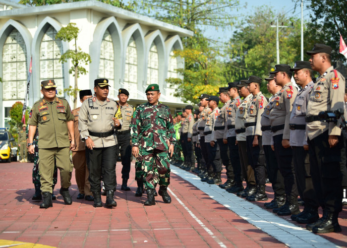 Polres Gresik Gelar Pasukan Operasi Mantap Praja Semeru 2024