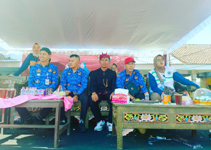 Semarak Karnaval Puncak HUT Ke-79 RI di Desa Sentul