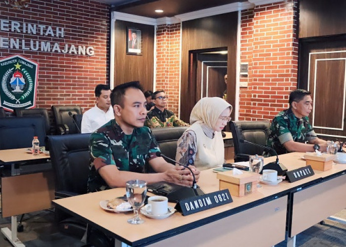Sukseskan TMMD Ke-129, Dandim Lumajang Ikuti Rakornis Nasional Bersama Forkopimda