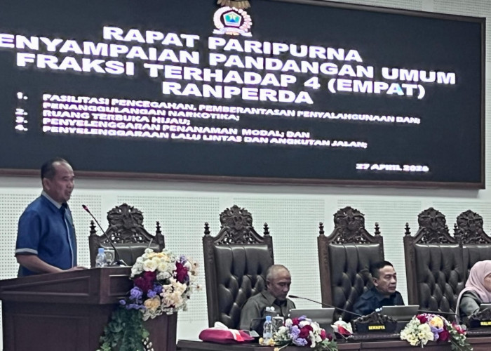 Soroti Narkoba hingga RTH, FPKS DPRD Kota Malang Sampaikan Pandangan Umum atas 4 Ranperda Strategis