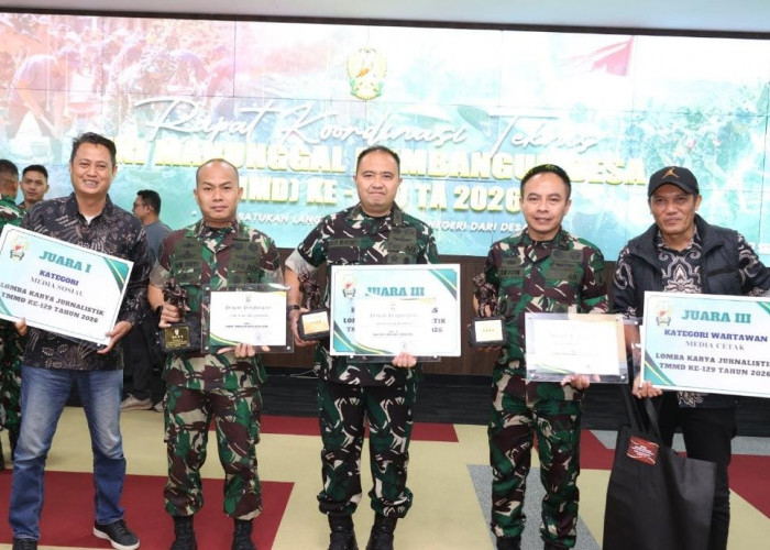 Ukir Prestasi Tingkat Nasional, Dandim Bojonegoro Raih Juara III Dansatgas Terbaik TMMD 129