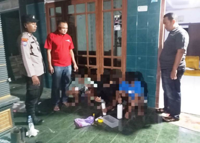 Polsek Tanggunggunung Amankan Tiga Remaja Pembuat Petasan di Tulungagung