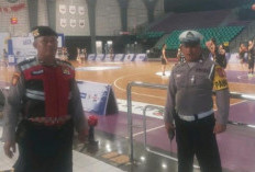 Polsek Mulyorejo Terjunkan Personel Amankan GOR Kertajaya Jaga Kondusivitas CLS CUP 2026