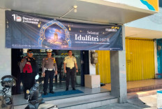 Cegah Kriminalitas, Polsek Mulyorejo Terjunkan Personel Gabungan Sterilisasi Kawasan Perbankan Babatan Pantai