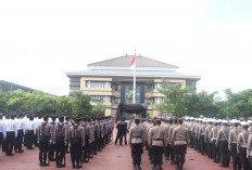 Upacara Hari Kesadaran Nasional, Wakapolresta Sidoarjo Tekankan Profesionalisme Personel