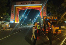 Jaga Kamtibmas, Polres Kediri Kota Gelar Patroli Cipta Kondisi