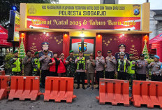 Tiga Pilar Krian Bersinergi Jaga Keamanan Gereja Selama Perayaan Natal