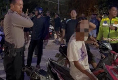 Gagalkan Balap Liar, 10 Motor Ditilang Pamapta Polres Lamongan di Jalur Lingkar