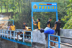 Jembatan Merah Putih Presisi di Blandongan Ngawi Rampung, Warga Ucapkan Terima Kasih 