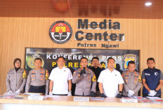 Polres Ngawi Ungkap 177 Kasus dalam Operasi Pekat Semeru 2026