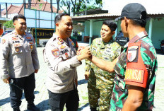 Kapolres Gresik Perkuat Sinergi TNI-Polri Lewat Silaturahmi ke Kodim 0817 dan Koramil Kota