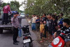 Polsek Ringinrejo Bubarkan Balap Liar yang Resahkan Warga