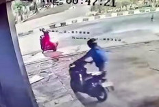 Motor Karyawan Minimarket Kembali Dicuri di Wonokromo, Aksi Pelaku Terekam CCTV