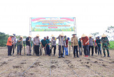 Dukung Ketahanan Pangan Nasional, Polres Ngawi Tanam Jagung Serentak