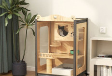 Cara Membuat Kandang Kucing Indoor dari Kayu yang Menyatu dengan Furniture Rumah