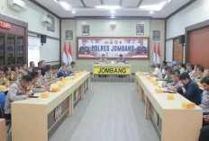  Polres Jombang Matangkan Pengamanan Istigasah Akbar Pra Muktamar NU Ke-35