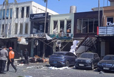 Ledakan Guncang Ruko San Antonio Pakuwon City Surabaya Timur, 4 Orang Dilarikan ke Rumah Sakit