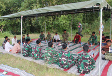 Dandim Sumenep Pimpin Doa Bersama Ground Breaking Jembatan Garuda di Pragaan