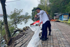 Ketua DPRD Magetan Sidak Talud Sarangan Ambrol