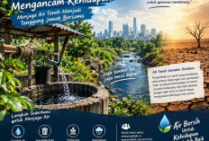 Krisis Air Bersih Mengancam, Ini Cara Menjaga Cadangan Air Tanah