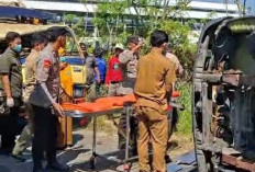 Adu Banteng Dua Truk di Solokuro Lamongan, Kasi Humas Polres Beberkan Kronologi Kejadian