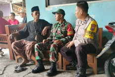 Wujud Sinergitas, Polsek Wiyung Hadiri Takziah Tokoh Masyarakat Balas klumprik