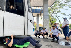 Dishub Surabaya Perketat Ramp Check Bus di Terminal Tambak Osowilangun Jelang Mudik