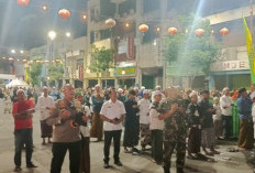 Kembang Jepun Bergema Selawat, Polsek Pabean Cantikan Kawal Ketat Malam Pergantian Tahun