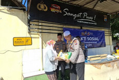 Hari Bhayangkara Ke-80, Polsek Pabean Cantikan Bagikan Sembako kepada Warga dan Jukir