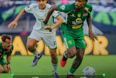 Brace Miguel Pereira Selamatkan Persebaya Surabaya dari Kekalahan Lawan PSS Sleman