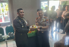 Kapolres Pasuruan Kunjungi Makodim 0819 di HUT Ke-81 TNI